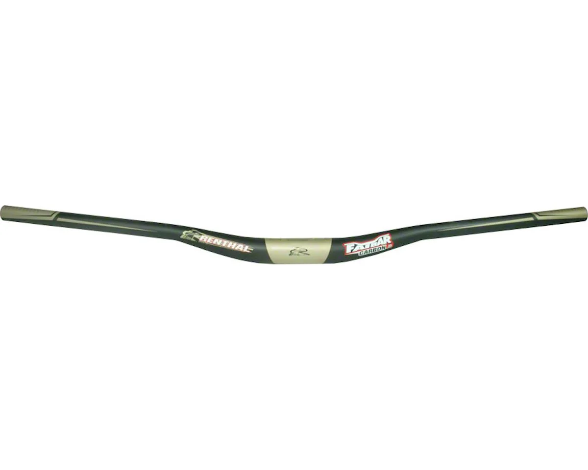 Renthal FatBar Carbon Handlebar (Black) (35.0mm) (10mm Rise) (800mm) (5/7° Sweep)